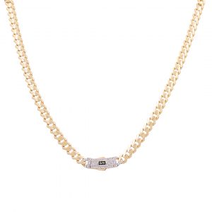 Monaco chain 18" 14k 6mm