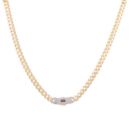 Monaco chain 18" 14k 6mm