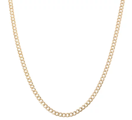 CURB CHAIN 14K 3MM 16''
