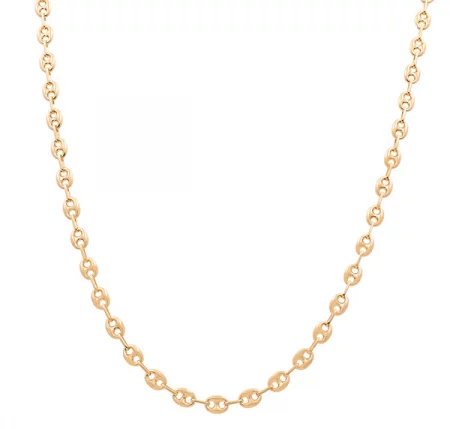 14K Yellow Gold Fashion Italian Links Chain for MEN