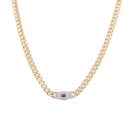 MONACO CHAIN 22'' 6MM 14K