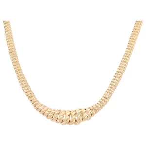 10K Yellow Gold Princess Necklace