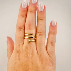TRIPLE RING  14K