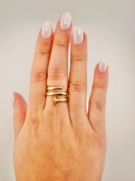 TRIPLE RING  14K