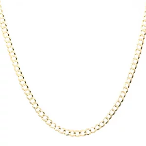 curb chain 10k 20'  6mm / name plate 14k