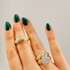 TRIO DIAMOND SET 10K
