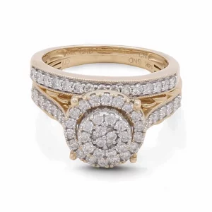 Diamond women ring 14k