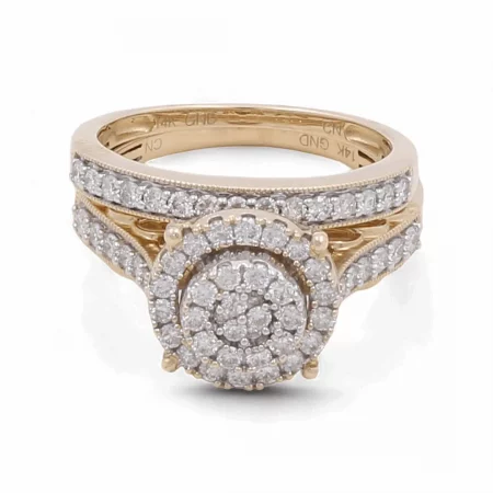 Diamond women ring 14k