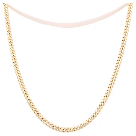 10K Yellow Gold Cuban Link Chain