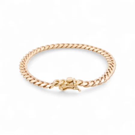 bracelet cuban link 14k 5mm