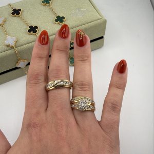 DIAMONDS BRIDAL SET 10k