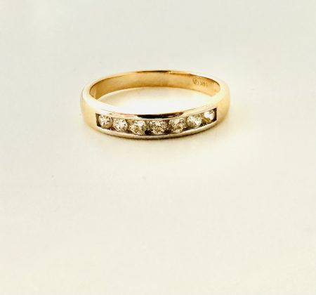 Women band 14k with zc