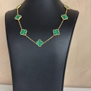 Clover chain 18k