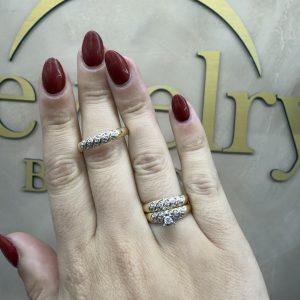 Bridal set 14k with diamond