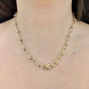 Women necklace 10k 18”