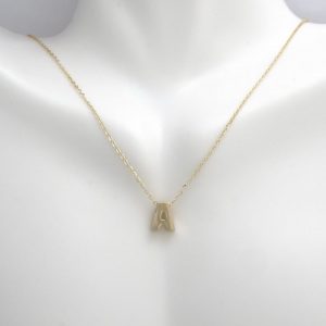 Pack of necklace of initial