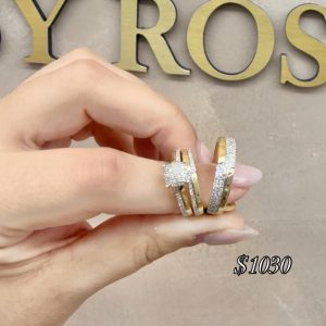 Bridal trio set 10k with diamond men size 12