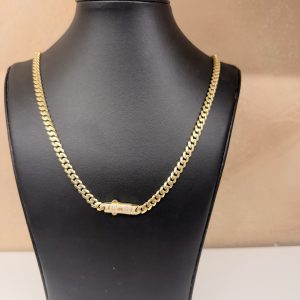 Monaco chain 5mm 24” 10k