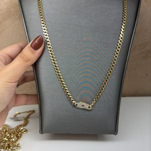 Monaco chain 22” 5mm 10k( parte )