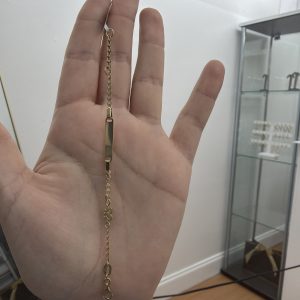 Baby bracelet I’d 14k