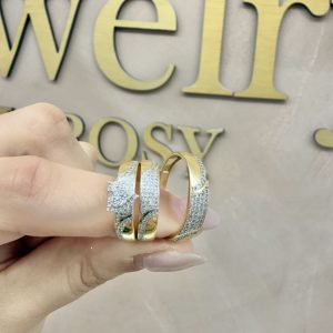 Trío bridal set 14k