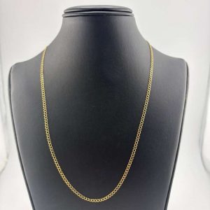 Curb chain 18” 14k