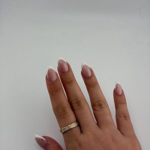Ring with cz 14k