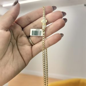 Mónaco chain 16” 4mm 10k