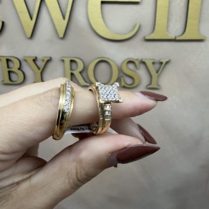 Bridal set 10k with diamond ( 7/13)