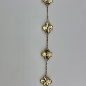 Clover Bracelet 10k