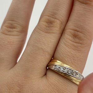 Wedding band 14k size 10