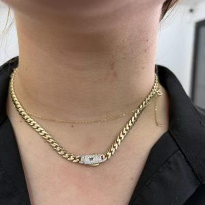 Mónaco chain 16” 5mm 10k
