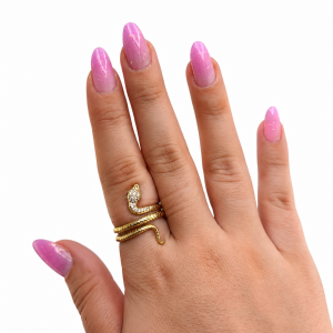 Ring snake 14k ZC