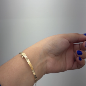 Bangle 10k size 7 4mm