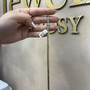 Mónaco chain 14k Size 16’’ 5mm