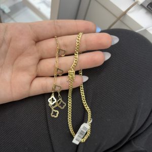 Ankle 10k , bracelet 10k