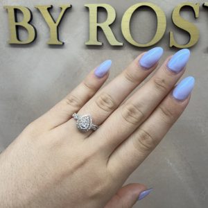 Engagement ring Natural diamond size 6